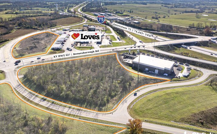 Pictures of Land property located at I-75 Exit 95 / Boonesborough Road, Richmond, KY 40475 for sales - image #1