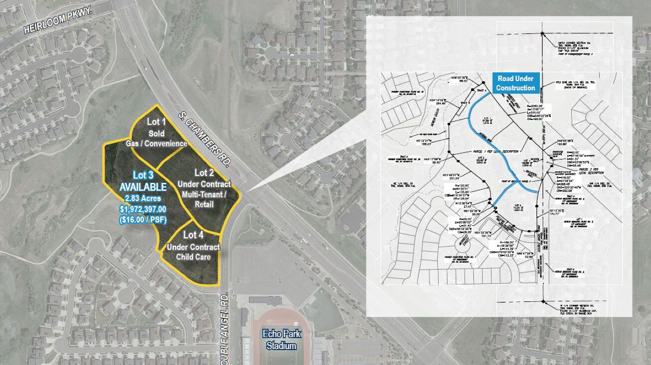 NWC S Chambers Rd & Double Angel Rd, Parker, CO 80134 Land for Sale