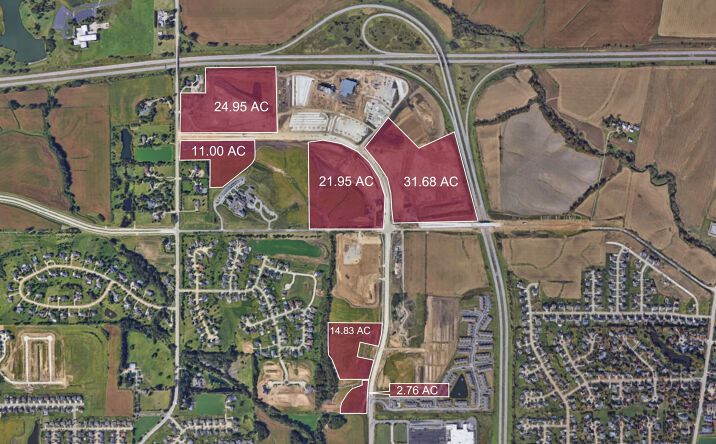 Pictures of Land property located at Elmore Avenue 14.83 acres, Davenport, IA 52807 for sales - image #1