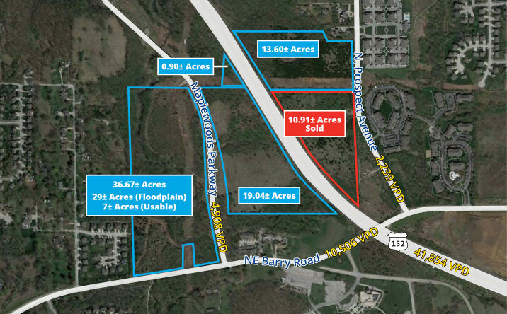 Pictures of Land property located at 152 NE Barry Rd, KCMO, MO 64155 for sales - image #1