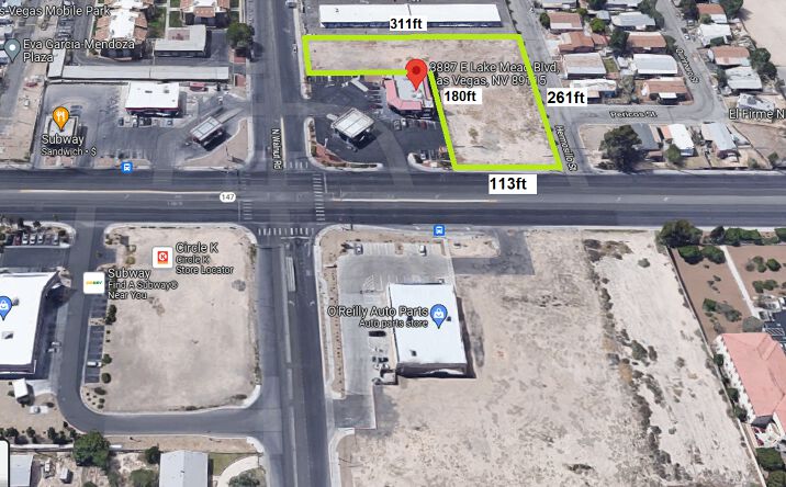 Pictures of Land property located at 3887 E Lake Mead Blvd, Las Vegas, NV 89115 for sales - image #1