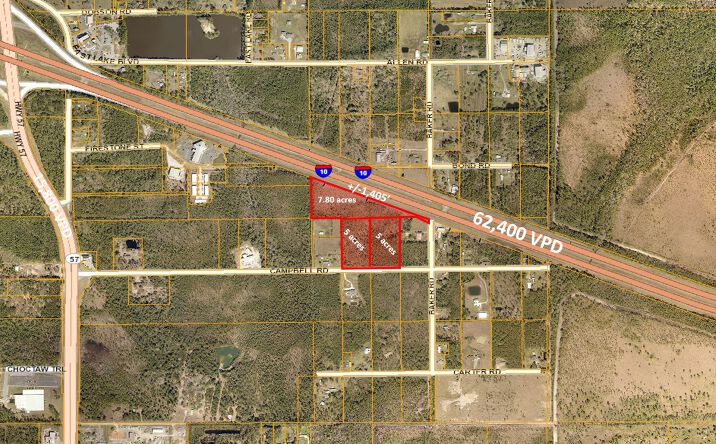 Pictures of Land property located at Campbell Rd, Gautier, MS 39564 for sales - image #1