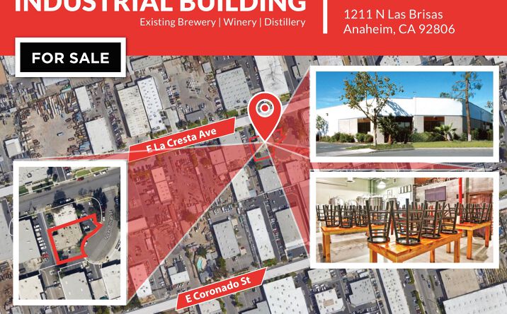 1211 N Las Brisas St, Anaheim, CA 92806 - Industrial Property for Sale