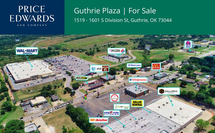 Pictures of Retail property located at 1515 S Division St, Guthrie, OK 73044 for sales - image #1