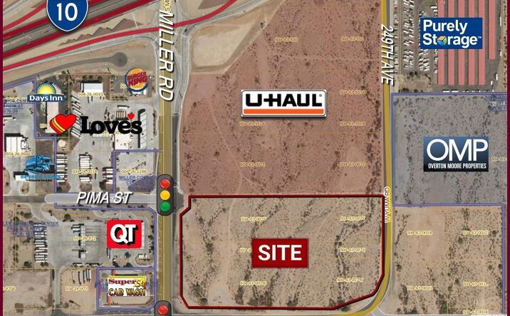 Pictures of Land property located at 20XX S Miller Rd, Buckeye, AZ 85326 for sales - image #1