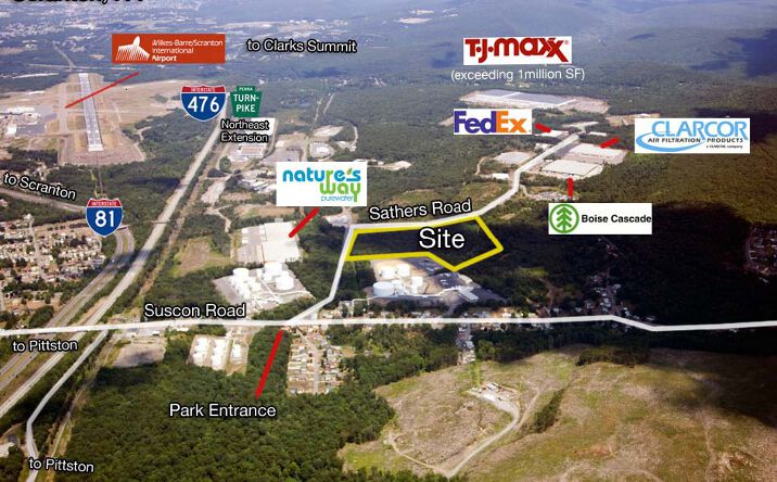 Pictures of Land property located at Commerce Road & Sather’s Drive, Yatesville, PA 18640 for sales - image #1