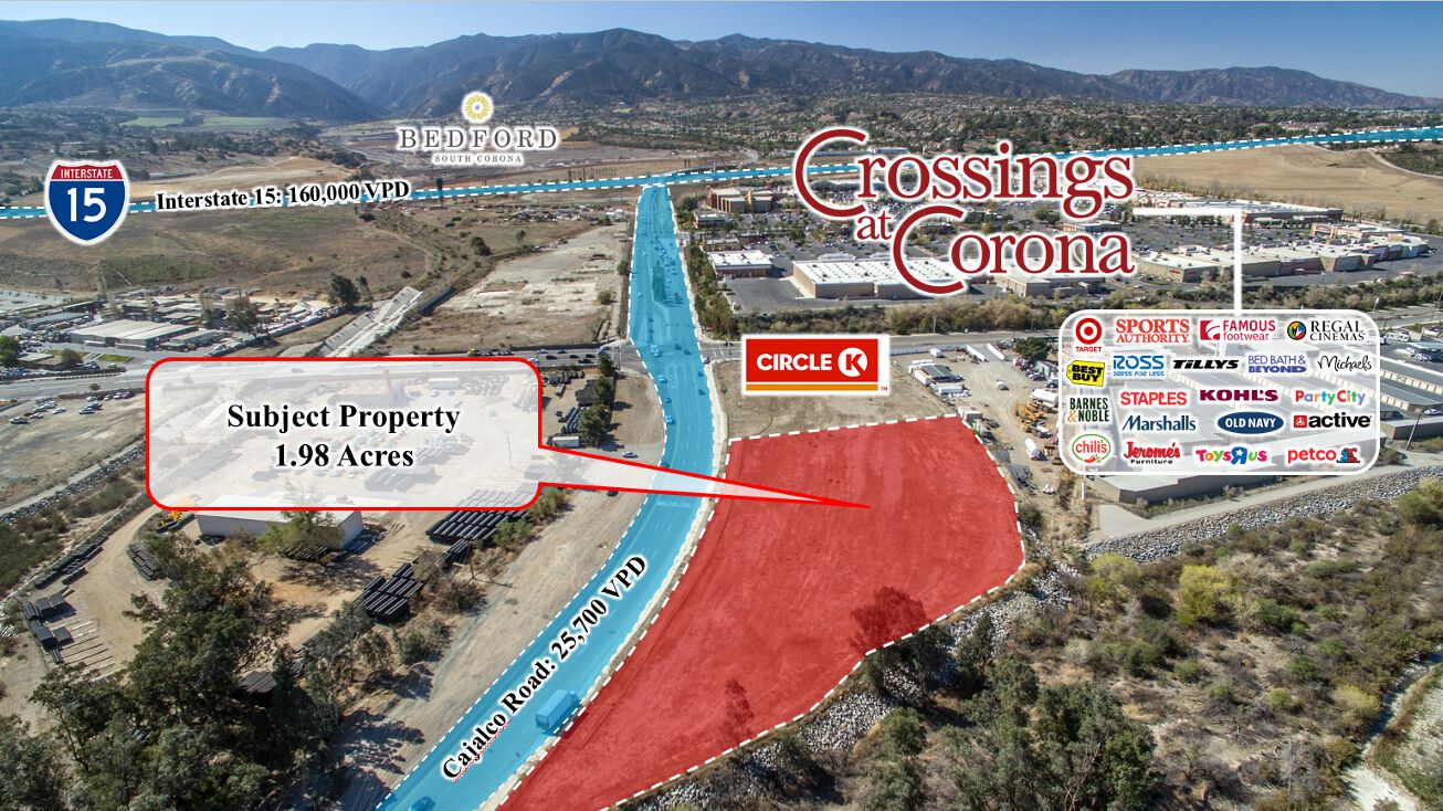 Cajalco Road & Temescal Canyon Road, Corona, CA 92881