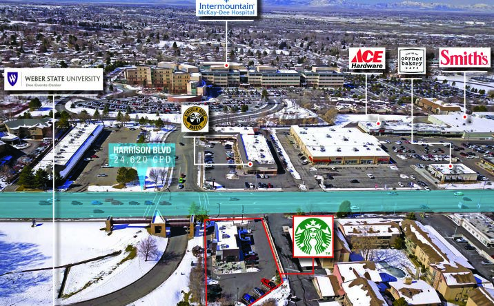 Pictures of Retail property located at 4396 Harrison Blvd, Ogden, UT 84403 for comps - image #1