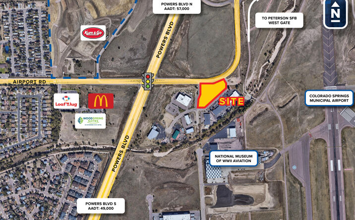 Pictures of Land property located at 5740 Industrial Pl, Colorado Springs, CO 80916 for sales - image #1