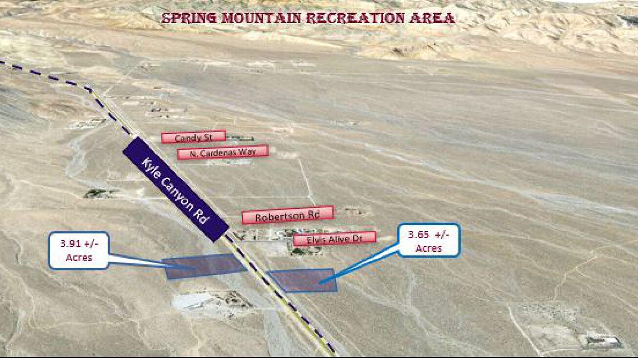 Kyle Canyon Rd, Las Vegas, NV 89166 Land for Sale 3.65 +/ Acres in