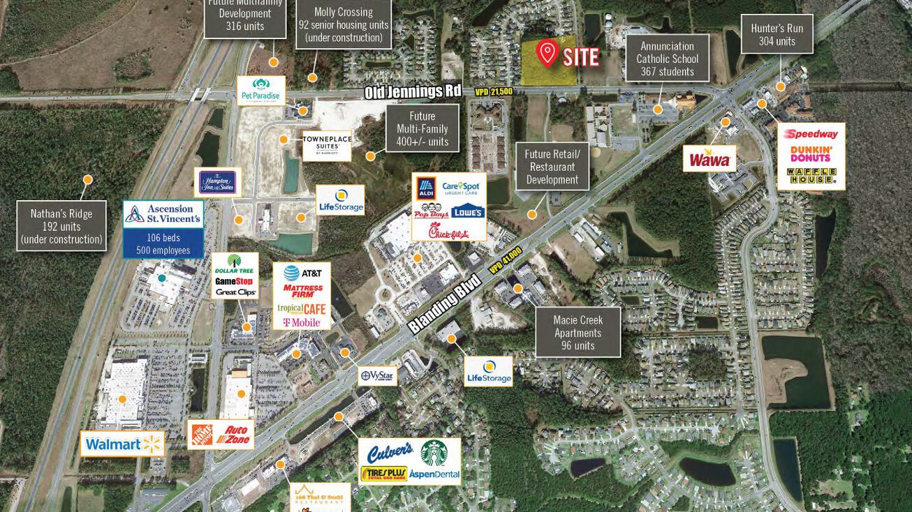 3248 County Rd 220A, Middleburg, FL 32068 Land for Sale Old Jennings Rd.