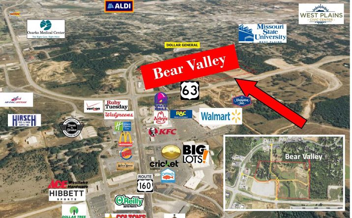Pictures of Land property located at US-63, West Plains, MO 65775 for sales - image #1