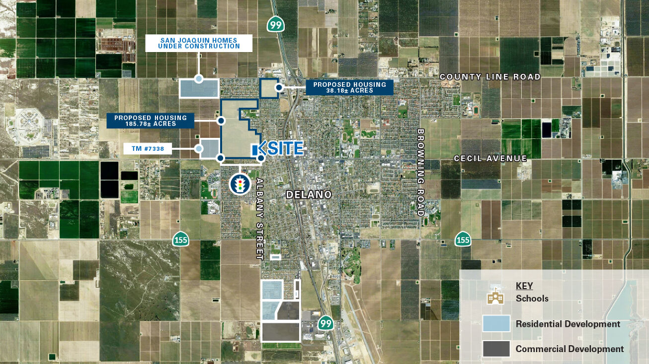 NWC of Albany Street & Cecil Avenue, Delano, CA 93215