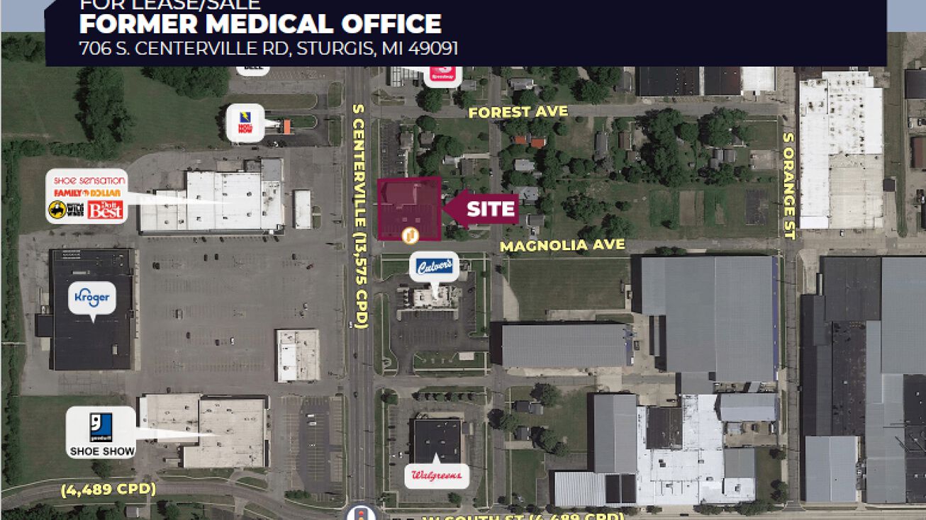 706 S Centerville Rd, Sturgis, MI 49091 Retail Property for Sale