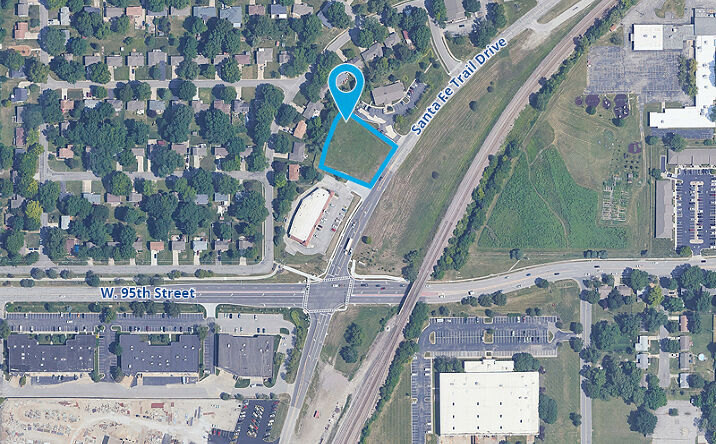 Pictures of Land property located at NWC 95th Street & Santa Fe Trail Drive, Lenexa, KS 66215 for sales - image #1