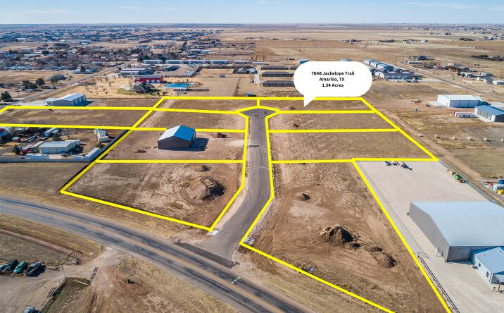 Pictures of Land property located at 7648 Jackelope Trl, Amarillo, TX 79119 for sales - image #1