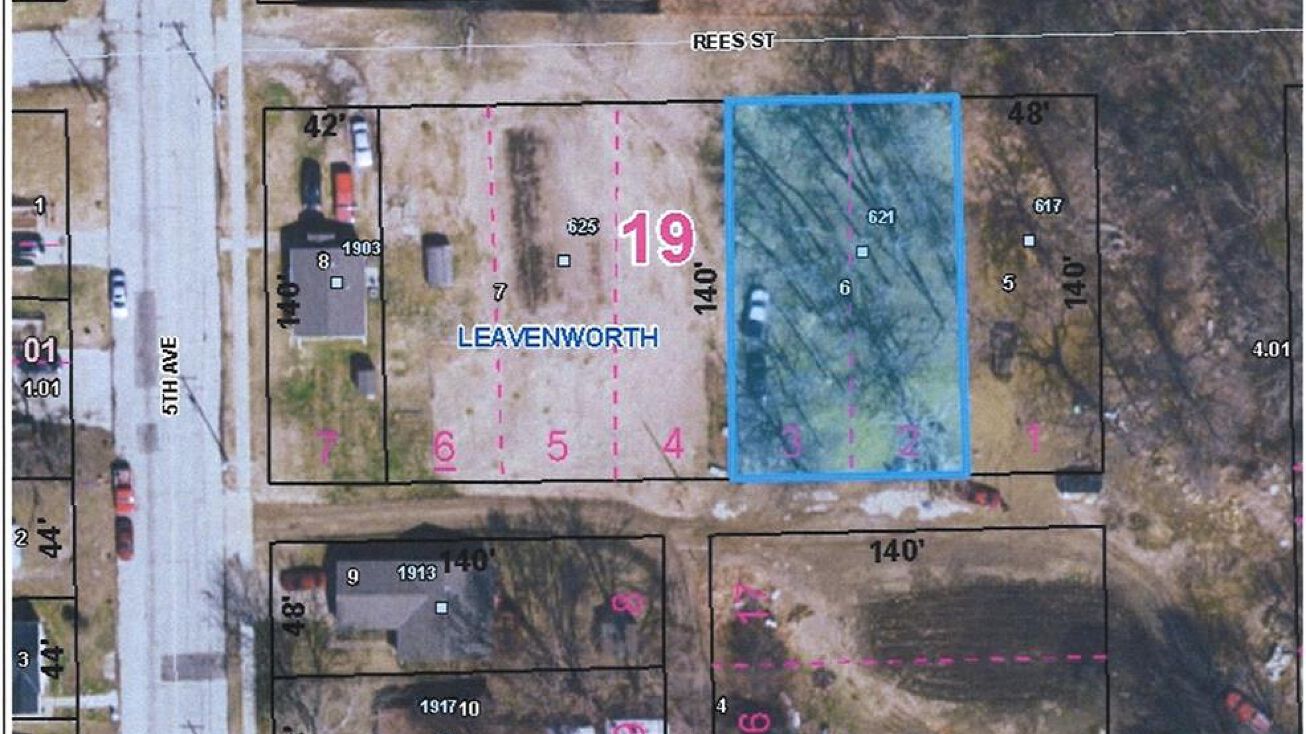 621 Rees Street, Leavenworth, KS 66048 Land for Sale 621 Rees Street