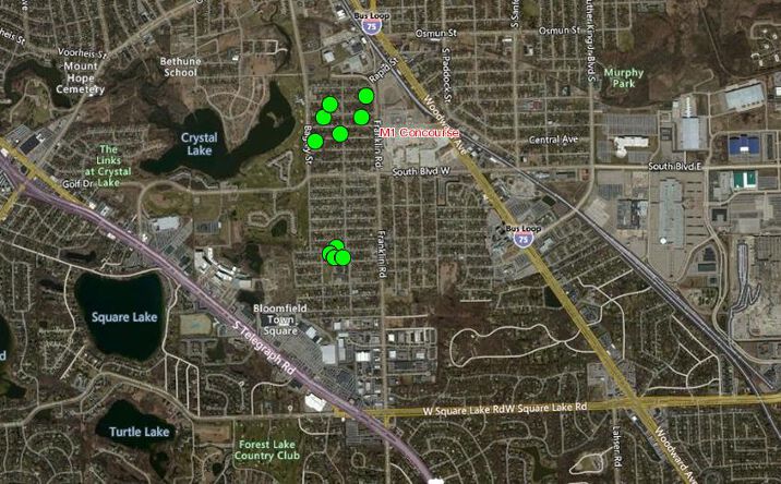 Pictures of Land property located at 550 Arthur Ave, Pontiac, MI 48341 for sales - image #1