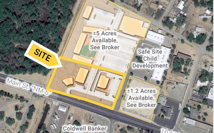 Pictures of Land, Mixed Use, Office, Retail property located at 1802 Main St NE, Los Lunas, NM 87031 for sales - image #1