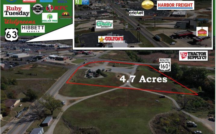 Pictures of Land property located at US-160, West Plains, MO 65775 for sales - image #1