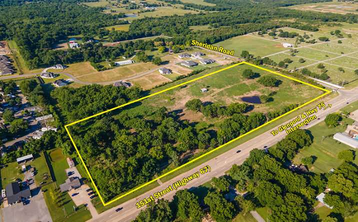 Pictures of Land property located at SEC 151st & Sheridan, Bixby, OK 74008 for sales - image #1