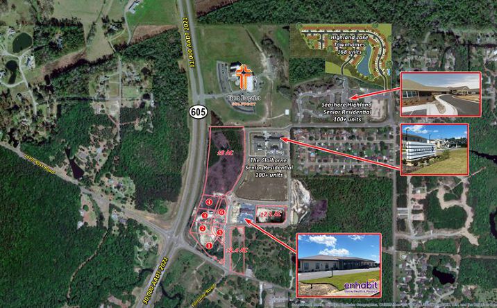 Pictures of Land property located at Highway 605 & John Ross Road, Gulfport, MS 39503 for sales - image #1