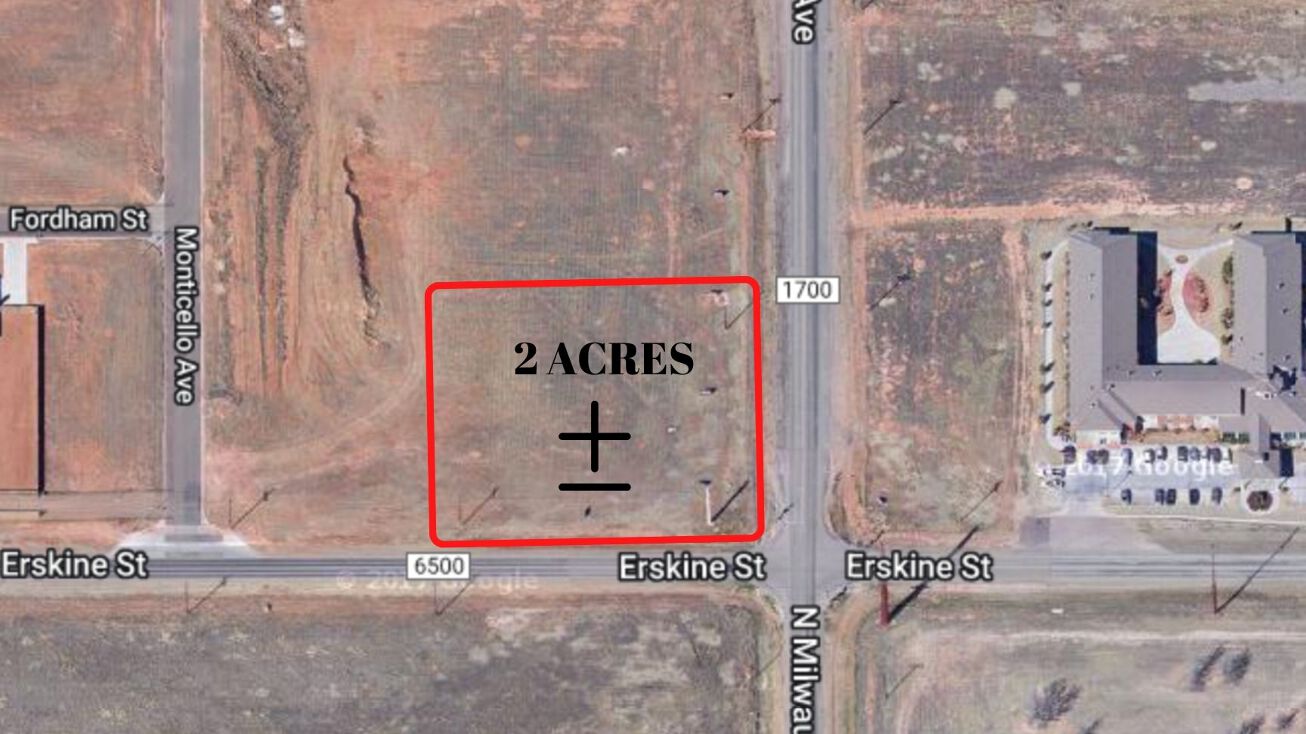 6526 Erskine St, Lubbock, TX 79416 Land for Sale 2 +/ Acres North