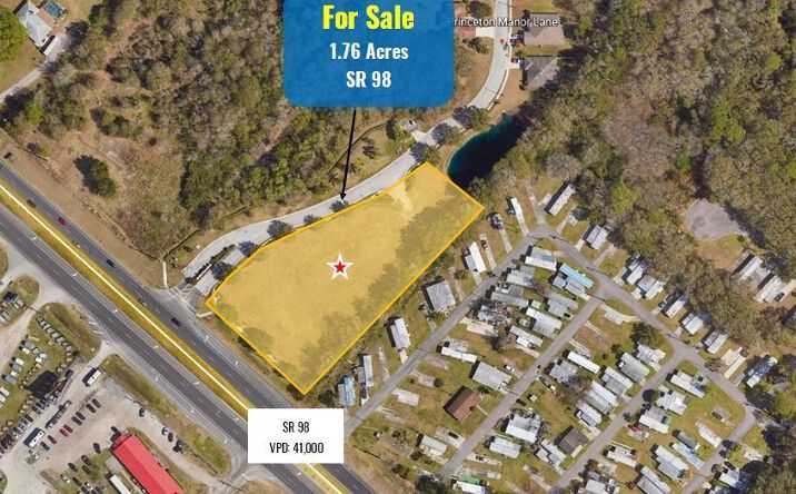 Pictures of Land property located at Princeton Manor Lane & US Hwy 98, Florida, FL 33809 for sales - image #1