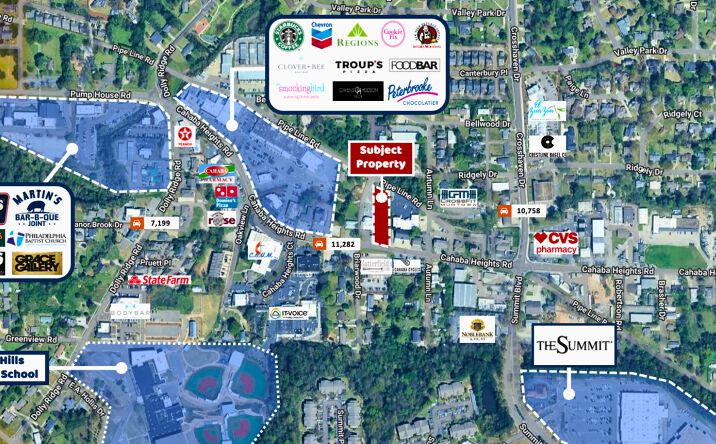 Pictures of Land property located at 3164 Cahaba Heights Rd, Vestavia Hills, AL 35243 for sales - image #1