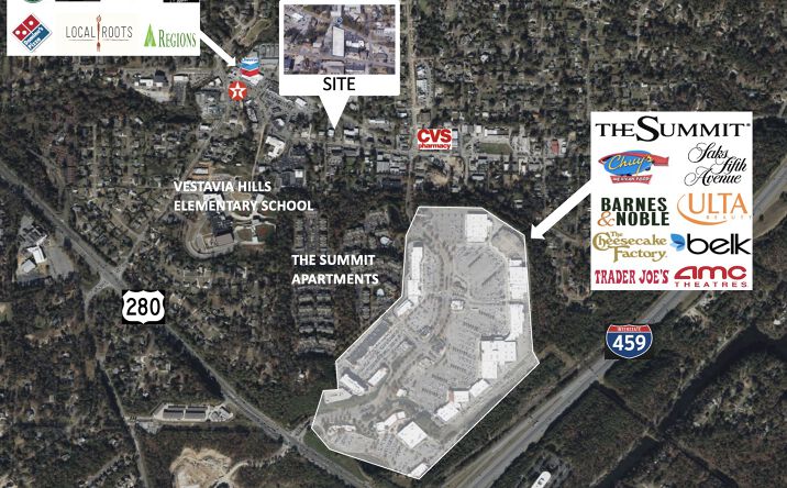 Pictures of Land property located at 3164 Cahaba Heights Rd, Vestavia Hills, AL 35243 for comps - image #1