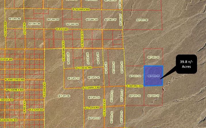 Pictures of Land property located at 370 Irving Rd, Pahrump, NV 89060 for sales - image #1