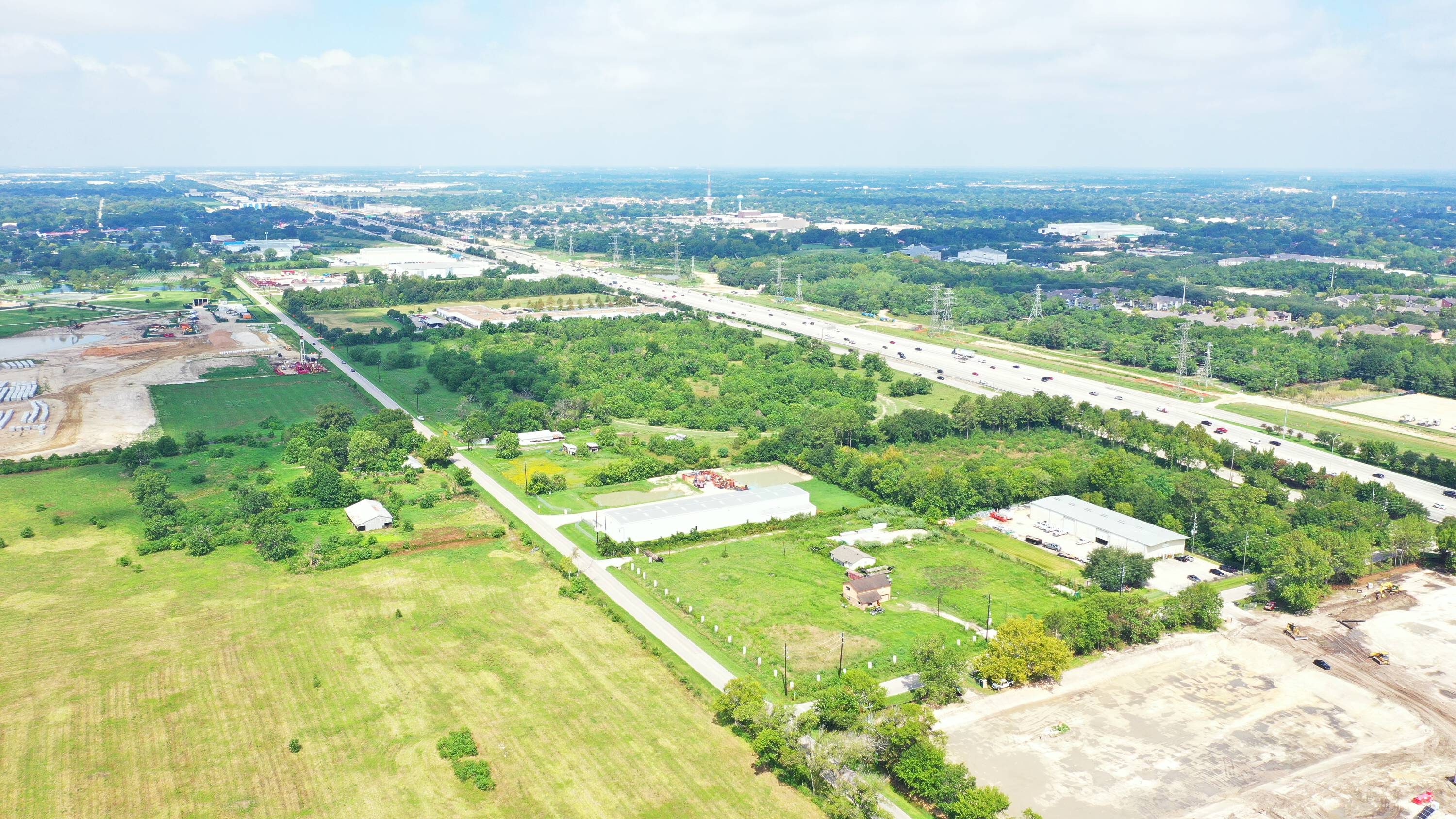 Land on N Sam Houston Pkwy