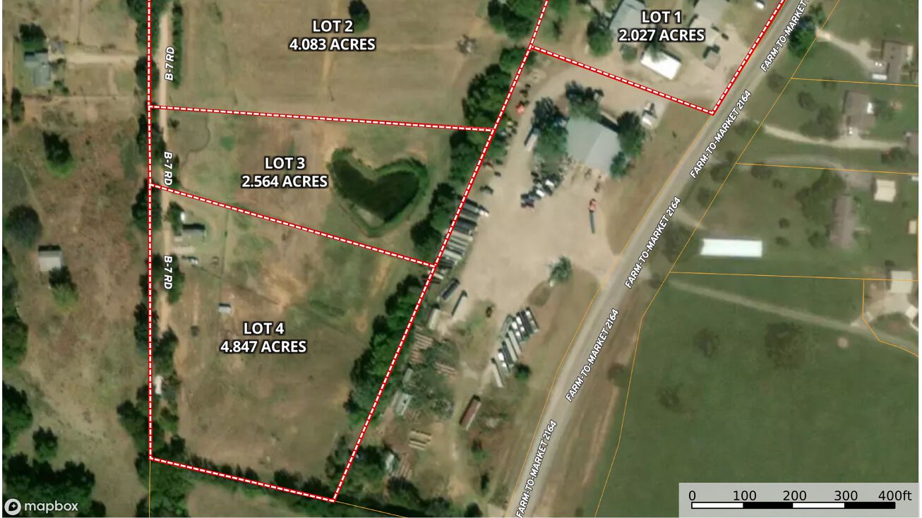 6715 FM2164, Sanger, TX 76266 Land for Sale 6715 FM 2164, Lot 1, 2