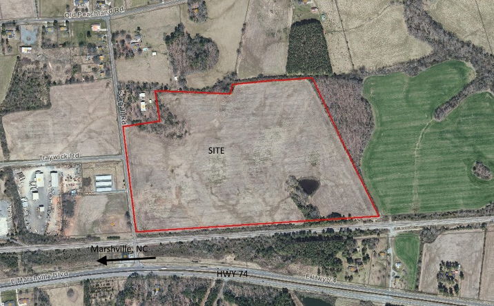Pictures of Land property located at East Highway 74 & Stegall Rd, Marshville, NC 28103 for sales - image #1