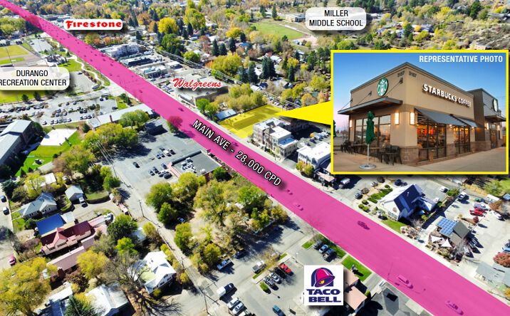 Pictures of Retail property located at 2817 Main Ave, Durango, CO 81301 for comps - image #1