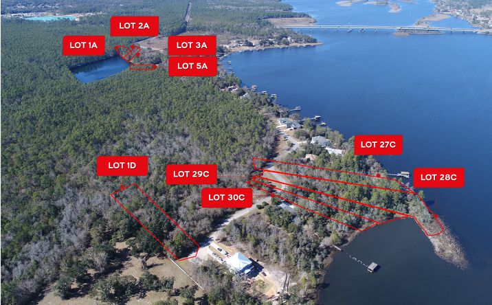 Pictures of Land property located at Old Bay Pointe Rd Lot 1D, Milton, FL 32583 for sales - image #1