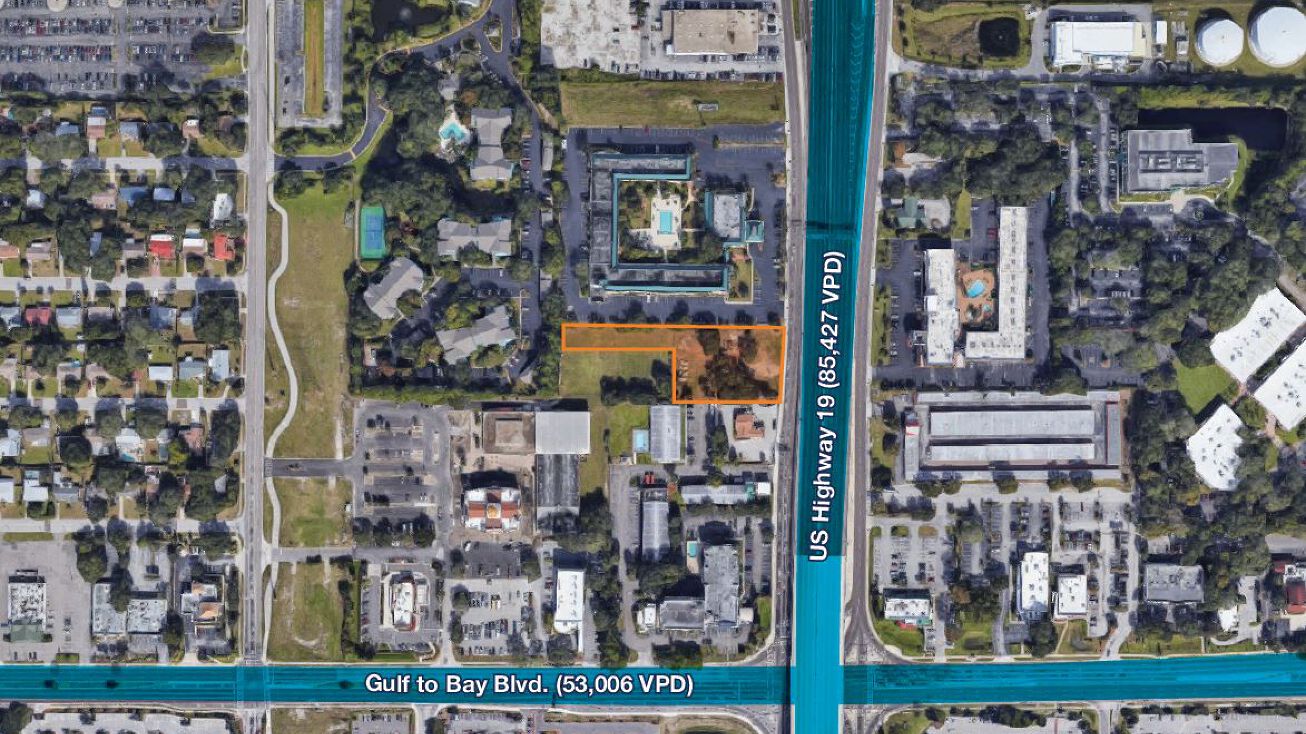US19, Clearwater, FL 33765 Land for Sale +/1.33 ACRES VACANT