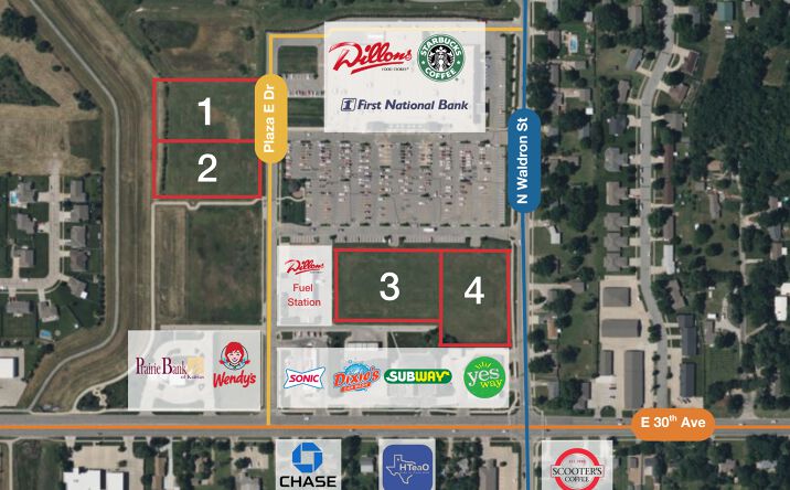 Pictures of Land property located at 3200 Plaza E Dr, Hutchinson, KS 67502 for sales - image #1