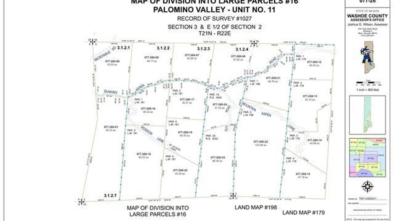 000 Mountain Aspen Ln, Reno, NV 89510 Land for Sale 000 Mountain