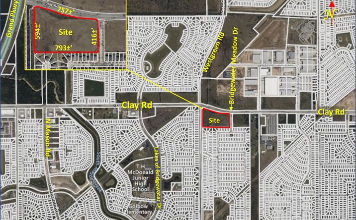 Pictures of Land property located at Clay Road @ Bridgewater Meadow Dr, Katy, TX 77449 for sales - image #1