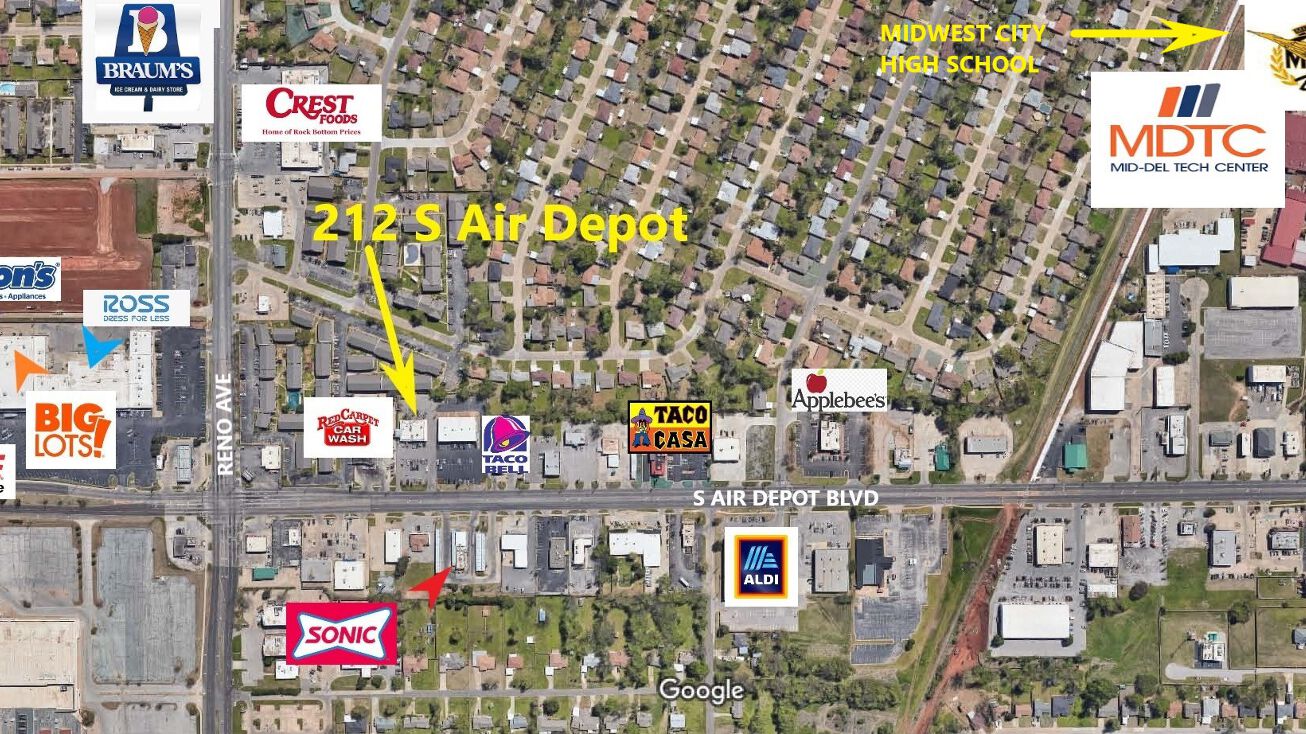 212 S Air Depot Blvd, Midwest City, OK 73110