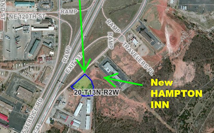 Pictures of Land property located at I-35, Edmond, OK 73131 for sales - image #1