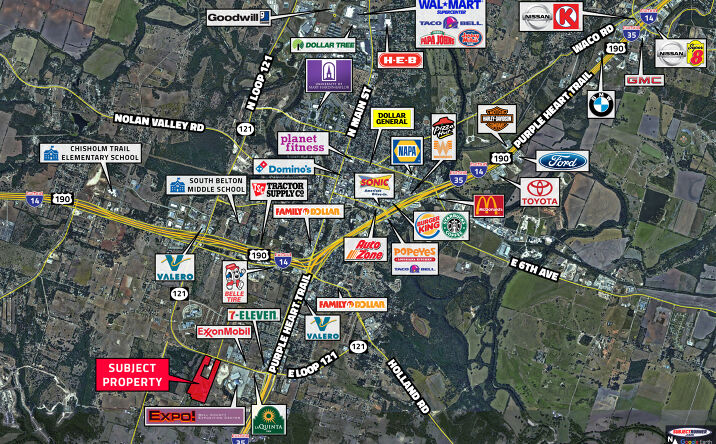 Pictures of Industrial, Retail property located at 2020 I-35, Belton, TX 76513 for sales - image #1