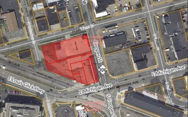 Pictures of Retail, Office, Industrial property located at 108 Cooper Street, Jackson, MI 49201 for sales - image #1