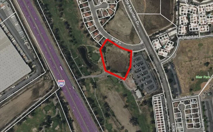 Pictures of Land property located at SWQ Bond St. & Little Mountain Dr, San Bernardino, CA 92405 for sales - image #1