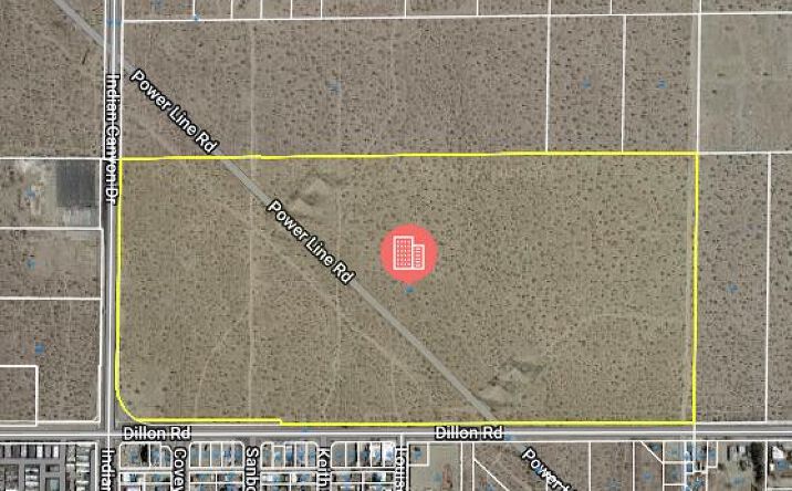 Pictures of Land property located at 64041 Dillon Rd, North Palm Springs, CA 92258 for sales - image #1