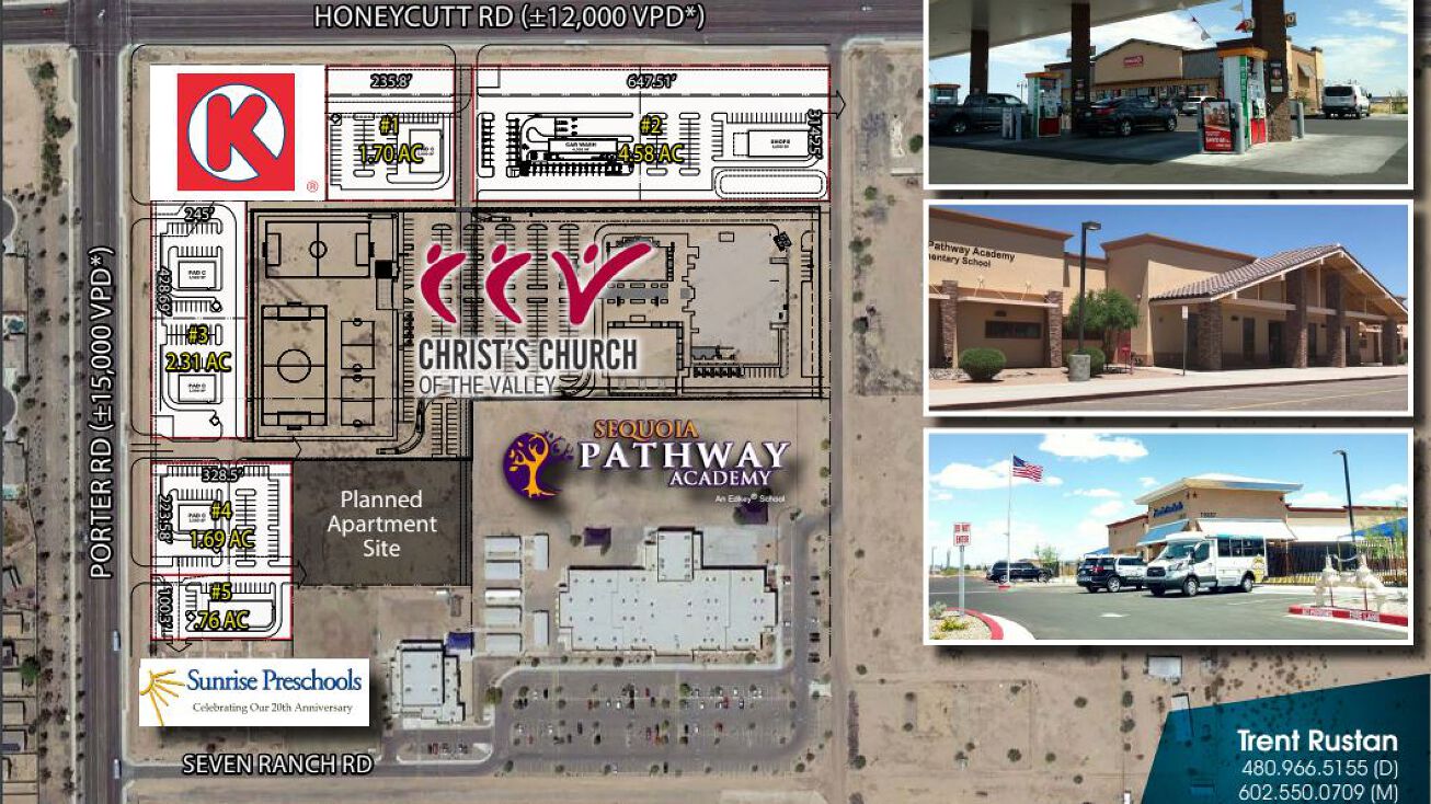 SEC Porter and Honeycutt, Maricopa, AZ 85138