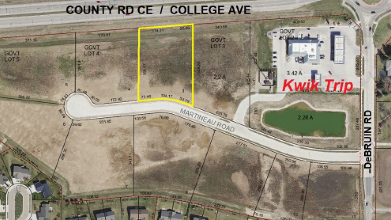 Martineau Rd, Combined Locks, WI 54113 Land for Sale Martineau