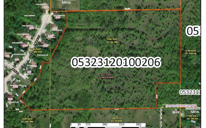 Pictures of Land property located at Parcels #1 thru #3 Sandy Bay Rd (CTH O), Two Rivers, WI 54241 for sales - image #1