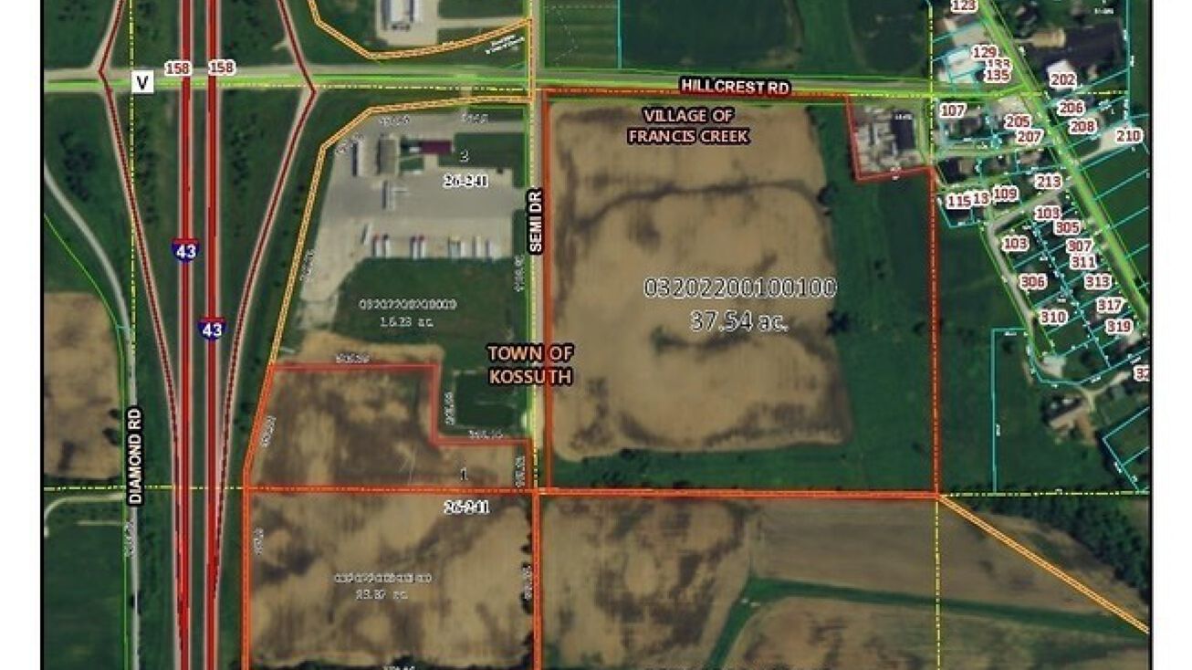 Semi Drive, Francis Creek, WI 54214